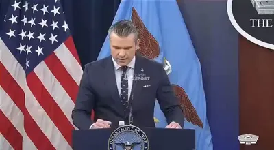@🇮🇷LiveIranNews🇮🇱: ⚡🇺🇸🦀 Hegseth's Statements on the Status of Mojtaba Khamenei / Pete Hegseth stated: "We know that the so-called new not-so-highly-ranked leader has been injured and is likely suffering from a visibl