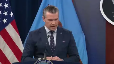 @Visegrád 24: U.S. SecWar Pete Hegseth on the situation in the Strait of Hormuz:

"The only thing prohibiting transit in the Straits right now is Iran shooting at shipping [...] That's not a Strait we're going to a