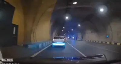 @Babak Taghvaee - The Crisis Watch: BREAKING: Scared of facing elimination by the Israeli Air Force, the Basij paramilitary forces of the IRGC terrorist organization have set up their roadblocks inside the tunnels of Tehran. This footag