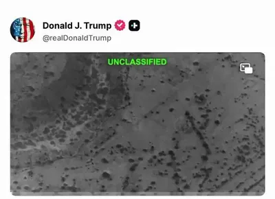 @Visegrád 24: Trump releases a video of the airstrikes against military targets on Iran’s Kharg Island, which handles 90% of the nation’s oil exports