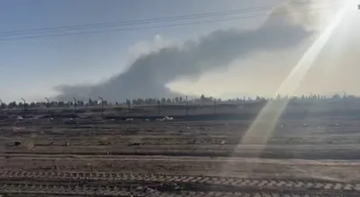 @Babak Taghvaee - The Crisis Watch: BREAKING: The U.S. Navy conducted a cruise missile strike at the support base of the Iranian Navy in Sirjan, southern Iran, a few minutes ago.

#OperationLionsRoar #OperationEpicFury