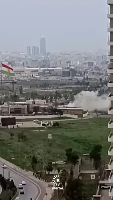 @Babak Taghvaee - The Crisis Watch: BREAKING: The IRGC Aerospace Force is now even targeting consulates and diplomatic facilities of other countries in Erbil, in the Kurdistan Region of Iraq. The UAE consulate was targeted by a one-way 