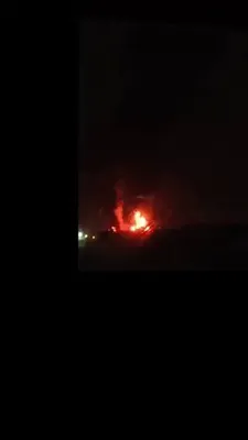 @Babak Taghvaee - The Crisis Watch: BREAKING: As a result of the Israeli airstrike at Mehrabad International Airport in Tehran, several passenger and military aircraft are currently on fire. Everything present at the airport appears to 