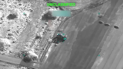 @Babak Taghvaee - The Crisis Watch: BREAKING: CENTCOM has released a new series of videos showing the destruction of components of Iranian air defense systems. In this footage, launchers for an MIM-23B I-HAWK medium-range air defense sy