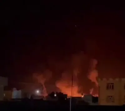 @Open Source Intel: Bandar Lengeh customs area in southern Iran, a key transit point for weapons and goods for the Revolutionary Guards, was reportedly targeted.