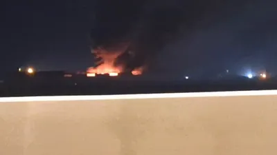 @مملکته: «Today, at 1:20 a.m. on Farvardin 1st, they struck the entrance to the Bushehr Special Economic Zone. About two kilometers before that, they also struck the IRGC [site] before the special zone. The IR