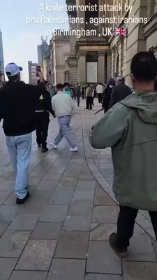 @Babak Taghvaee - The Crisis Watch: BREAKING: This afternoon, a group of Islamists hired by the IRGC Intelligence Organization, armed with knives, carried out a terrorist attack against a group of Iranian dissidents protesting against t