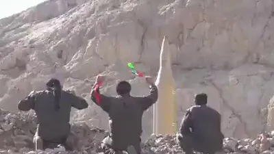 @Babak Taghvaee - The Crisis Watch: BREAKING: This video released by the IRGC Aerospace Force shows one of its Qadr-110 intermediate-range ballistic missiles being launched at Israel from what appears to be its missile base in Yazd, cen