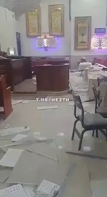 @Babak Taghvaee - The Crisis Watch: BREAKING: At least a synagogue was damaged as a result of a ballistic missile strike by the IRGC Aerospace Force on the city of Dimona. Israel must respond to this act of terror by means of targeting 