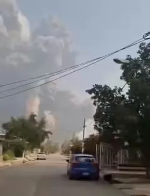@Open Source Intel: Today, the U.S. Israel coalition struck a massive missile facility in Dezful, Iran. This is a military target.

Side note: You can hear a local Iranian rejoicing as IRGC infrastructure is being oblite
