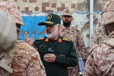 @Open Source Intel: JUST IN 🔴

IRGC ground forces commander Mohammad Karami has deployed to western Iran near the Kurdish provinces, warning that "any action by aggressors will be met with a strong response."

The visit