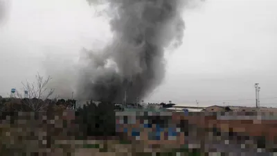 @Vahid Online: IRGC Aerospace Park at 14:10

Received video with the above description and: '#Tehran Kilometer 12 of the Special Road, next to Iran Khodro'

Monday, March 22 #Iran #Tehran