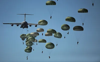 @Babak Taghvaee - The Crisis Watch: BREAKING: Thousands of troops from the U.S. Army’s 82nd Airborne Division have already arrived in the Middle East aboard several C-17A Globemaster III heavy transport aircraft of the U.S. Air Force. T