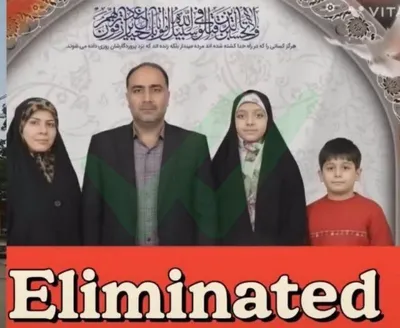 @Eli Afriat 🇮🇱: 🚨🇮🇷BREAKING: General Hamid Mirzadi, commander of the 19th "Zolfiqar" Missile Brigade in northwestern Iran, was ELIMINATED along with his entire family in airstrikes by the US Air Force.