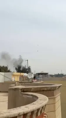 @Babak Taghvaee - The Crisis Watch: BREAKING: Video recorded north of Mosul, Iraq, shows one of the ten A-10C Thunderbolt II ground attack aircraft of the U.S. Air Force’s 74th and 75th Fighter Squadrons conducting an interdiction missi