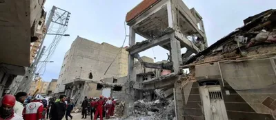 @Babak Taghvaee - The Crisis Watch: BREAKING: Images show the aftermath of a powerful explosion in the Qareh Aghaj–Mofatteh area of Tabriz following what appears to be a major strike. Hossein Bahari, a commander of the IRGC Aerospace Fo