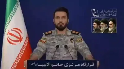 @Open Source Intel: Regime spokesman latest claims:

- We struck an American F-18 aircraft in Chabahar using a modern air defense system of the IRGC Navy

- The Iranian Army targeted the Abraham Lincoln aircraft carrier 