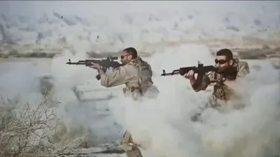 @Open Source Intel: IRGC media makes a cute threat: 

“To All American Soldiers!

You’re about to face a true master of ground warfare:
Welcome To IRAN, Habibi!” 

Any message to them?