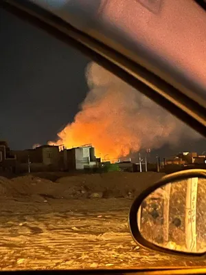 @Vahid Online: 'Attack on a location in #Kashan around 1:30 a.m.'
Received images with various descriptions: Imam Reza Boulevard / Yas Flower Store warehouse of the IRGC / IRGC staff housing
Saturday, March 27 #Iran