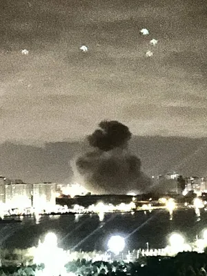 @Babak Taghvaee - The Crisis Watch: BREAKING: The Israeli Air Force once again targeted the headquarters of the IRGC Aerospace Force in Kuhsaar, located in the Chitgar neighborhood of Tehran, the capital of Iran, tonight.

This follows 
