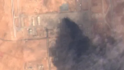 @Babak Taghvaee - The Crisis Watch: BREAKING: According to this satellite image taken by Landsat 8/9, it appears that, in addition to the KC-135R Stratotankers of the U.S. Air Force, at least one or two E-3G Sentry AWACS has also been d