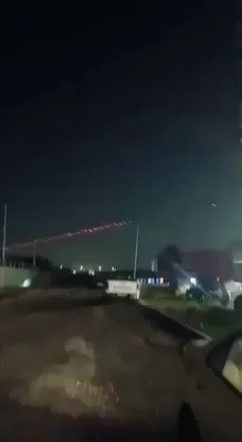 @Babak Taghvaee - The Crisis Watch: BREAKING: A heavy drone strike is currently underway against U.S. diplomatic facilities in Erbil. The U.S. consulate building is under a sustained drone attack. C-RAM short-range air defense systems o