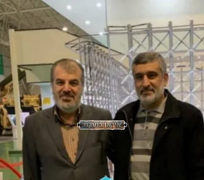 @Eli Afriat 🇮🇱: 🚨🇮🇷BREAKING: General Jamshad Eshaqi, the man behind circumventing oil sanctions and financing Tehran's missile industry, was ELIMINATED. 

Eshaqi is pictured next to the commander of the Revolution