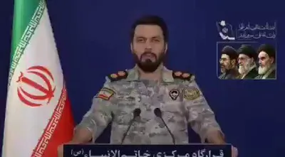 @Open Source Intel: Islamic regime military spokesman:

“The armed forces, obeying the orders of the Supreme Leader, Ayatollah Sayyed Ali Khamenei, will continue the “True Promise 4” operations until final victory.”