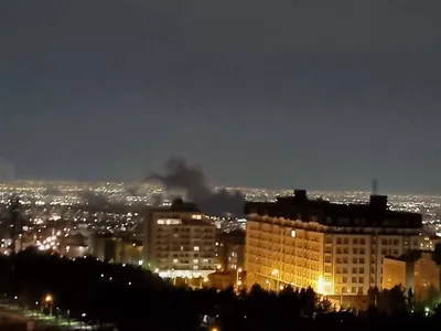 @Babak Taghvaee - The Crisis Watch: BREAKING: The Israeli Air Force has targeted power plants across Tehran, the capital city of Iran, causing widespread power outages in multiple neighborhoods. This is another war crime committed by th