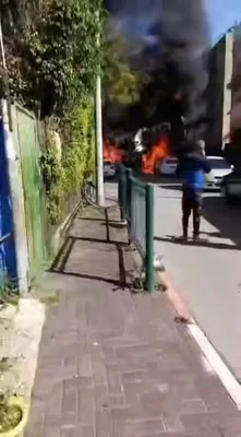 @Babak Taghvaee - The Crisis Watch: BREAKING: Destruction of civilian property, including vehicles in the streets of Tel Aviv, has been reported following the impact of cluster munitions from intermediate-range ballistic missiles launch