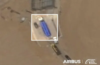 @Babak Taghvaee - The Crisis Watch: BREAKING: Satellite imagery released by Airbus Defence and Space shows that the Islamic regime of Iran may had already moved 540 kilograms of 60% enriched uranium out of Isfahan just days before the U
