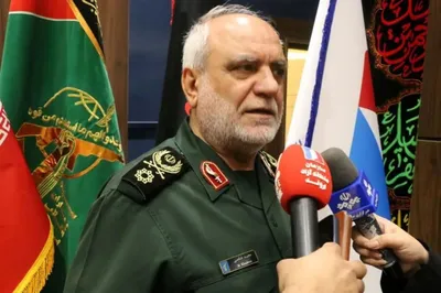 @Babak Taghvaee - The Crisis Watch: BREAKING: Brigadier General Majid Khademi, the commander of the IRGC Intelligence Organization, was sent to hell by the Israeli Air Force four nights ago. It has now been confirmed by the Islamic regi