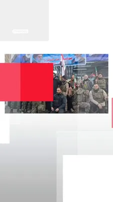 @اتاق خبر منوتو: A video published on social media shows a group of Iraqi "Popular Mobilization Forces" (Hashd al-Shaabi) militants in Tehran's Revolution Square chanting "Labeik to the new Khamenei."