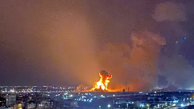 @Babak Taghvaee - The Crisis Watch: BREAKING: This is another war crime committed by the Israeli Air Force on the orders of Netanyahu. Iran’s industrial infrastructure is being bombed one by one in order to cause an economic collapse of