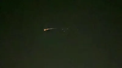 @Babak Taghvaee - The Crisis Watch: BREAKING: The Israeli Air Force continues its airstrikes in Iran, and in response, the IRGC Aerospace Force is firing ballistic missiles at Tel Aviv,  Israel. One of these ballistic missiles can now b