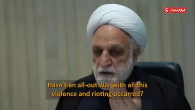 @Masih Alinejad 🏳️: There is no real ceasefire inside Iran.
This is Mohseni Ejei, the head of the judiciary. He has ordered courts to accelerate execution sentences, especially for protesters.  

Hundreds of professors a