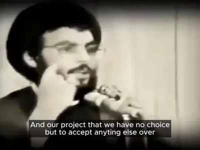 @𝐍𝐢𝐨𝐡 𝐁𝐞𝐫𝐠 🇮🇷 ✡︎: The regime in Iran insists on including Lebanon in its negotiations because it views Lebanon as its own personal IRGC base that it can't dispense of.

Lebanon, you are OCCUPIED. The late Nasrallah eve