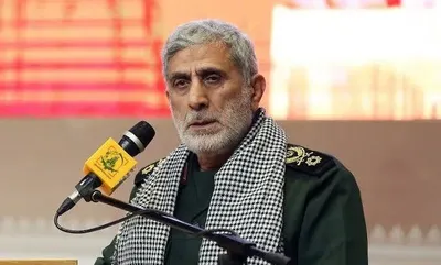 @Open Source Intel: IRGC Quds Force Commander Esmail Qaani:

"The United Resistance Front is present in the entire region with power and effectiveness, and is waiting for the enemies of humanity. The US and Israel will r