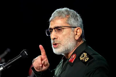 @Open Source Intel: IRGC's Quds Force Commander, Esmail Qaani: 

“The U.S. and Israel should remember how they fled from Bab al-Mandab and the Red Sea in the face of Yemen. Now, they will leave the region without achievi