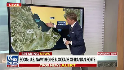 @🇮🇷LiveIranNews🇮🇱: ⚡🇺🇸🦀Demonstration of U.S. Naval Power in the Strait of Hormuz and the Start of a Complete Blockade of the Terrorist Regime of the Islamic Republic/Reports indicate that President Trump, by sending 