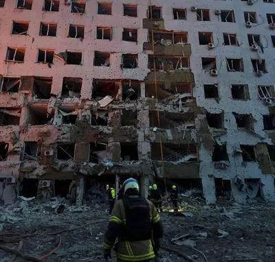 @Visegrád 24: 18 Ukrainian civilians killed in the massive Russian attack with cruise missiles, ballistic missiles and hundreds of drones a few hours ago:

Odesa - 9 killed
Kyiv - 5 killed
Dnipro - 3 killed
Zaporiz