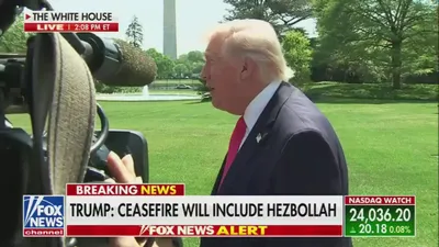 @Open Source Intel: Trump: The blockade is maybe more powerful than the bombing, if you want to know the truth. 

Reporter: Are you going to make the Arab countries pay a portion of.. 

Trump: I think they're going to ma
