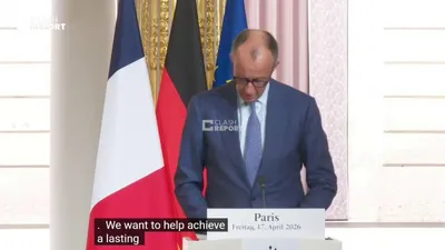 @Open Source Intel: German Chancellor Merz:

"Iran must end its nuclear program. It must stop attacking Israel and the Gulf states. And it must reopen the Strait of Hormuz reliably, permanently, and without any form of p