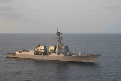 @Open Source Intel: CENTCOM says the naval blockade has completely halted all economic trade going into and out of Iran by sea. The guided-missile destroyer USS Pinckney is patrolling regional waters in support of operat