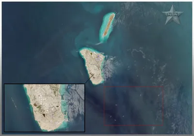 @Open Source Intel: Islamic regime oil business choked. 

No loading activity observed at Kharg Island in the latest Sentinel-2 imagery (04.18).

The U.S. naval blockade continues, with the Wall Street Journal reporting 