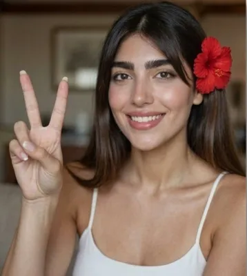 شما دیگر یک زن هستید که رئیس‌جمهور @realDonaldTrump از رژیم ایران آزاد کردن آن را خواسته است و این را «پایان عظیم برای مذاکرات» خوانده است.
نام او نیلوفر اصفهانی است، فقط ۱۸ ساله.