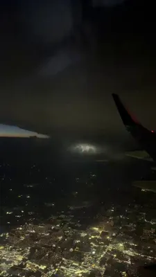 @Open Source Intel: Footage from an airplane captures a tornado striking Vance Air Force Base in Enid, Oklahoma.

@benlevine_