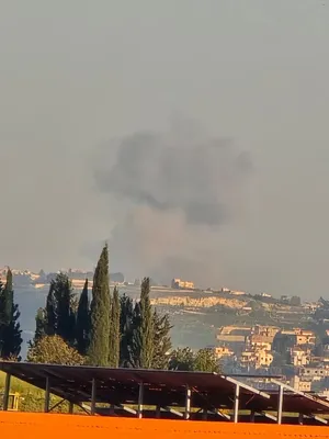 @Open Source Intel: Israeli airstrikes underway in southern Lebanon. Strikes hitting Klaouieh, Arzoun, and Nabatieh al-Fawqa.