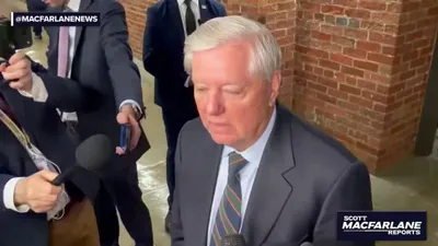 @Open Source Intel: Sen. Lindsey Graham: 

"Continue the blockade, but blockade plus, try to open up a lane in the Strait of Hormuz to take Iran's leverage away. If they continue to be provocative, let Admiral Cooper fin