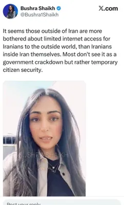@𝐍𝐢𝐨𝐡 𝐁𝐞𝐫𝐠 🇮🇷 ✡︎: This unbelievable UK pakistani bitch is in Iran, using the internet while NOBODY ELSE CAN,

While lying about how the silenced Iranian population "doesn't mind".

Meanwhile us actual Iranians haven't 